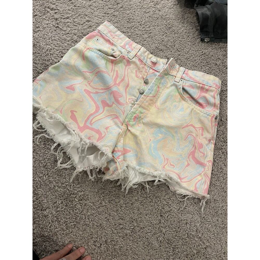 Zara Tie Dye Shorts